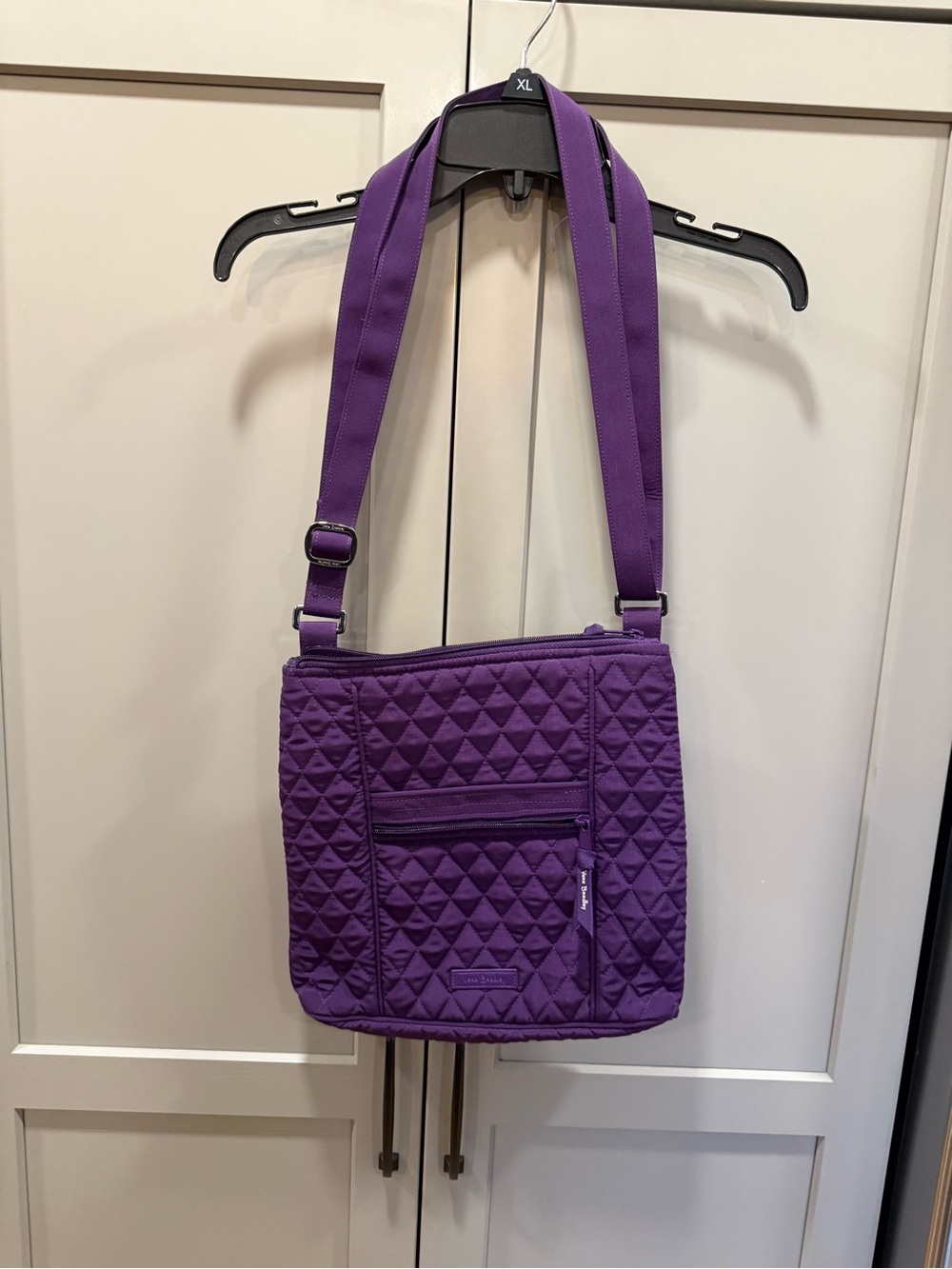 Vera Bradley Purple Quilted Crossbody Bag